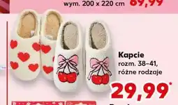 Kaufland Kapcie rozmiar 38-41, różne rodzaje oferta