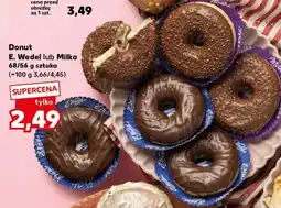 Kaufland Donut E. Wedel lub Milka 68/56 g oferta