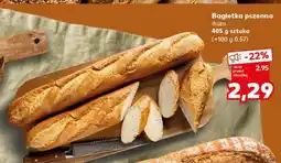 Kaufland Bagietka pszenna duża oferta