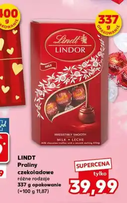 Kaufland LINDT Praliny czekoladowe 337 g opakowanie oferta