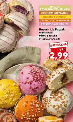Kaufland Racuch lub Pączek różne smaki 95/90g sztuka oferta