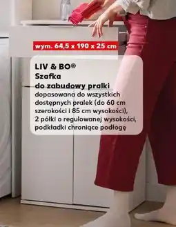 Kaufland LIV & BO Szafka do zabudowy pralki oferta