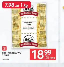 Selgros McCain Frytki stekowe oferta