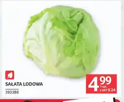Selgros Sałata lodowa oferta