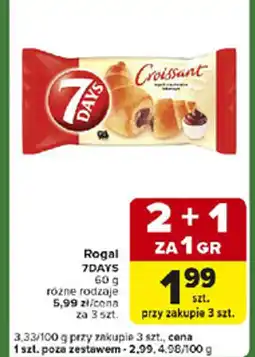 Carrefour Express Rogal 7DAYS 60 g oferta