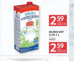 Selgros Mleko Zambrowskie UHT oferta