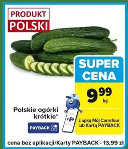 Carrefour Express Ogórki krótkie polskie oferta