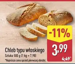 ALDI Chleb typu włoskiego oferta