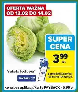 Carrefour Express Sałata lodowa oferta