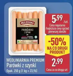 ALDI Parówki z szynki oferta