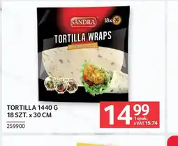 Selgros Sandra Tortilla Wraps oferta