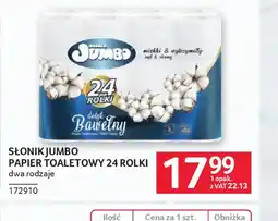 Selgros Słonik Jumbo papier toaletowy oferta