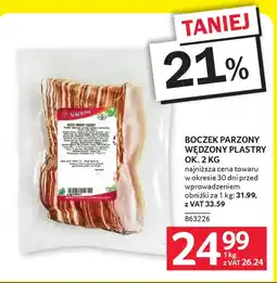 Selgros Boczek parzony wędzony plastry oferta