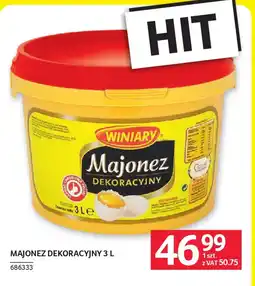Selgros Winiary Majonez Dekoracyjny oferta