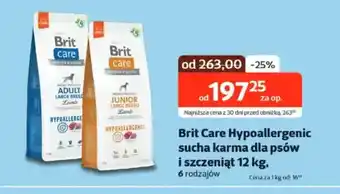 Brit Care Hypoallergenic sucha karma dla psów i szczeniąt