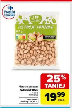 Carrefour Pistacje prażone Carrefour oferta