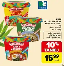 Carrefour Zupa KALUDON KIMCHI KOREAN STREET oferta