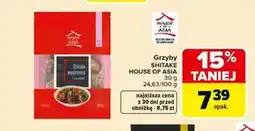 Carrefour Grzyby SHITAKE HOUSE OF ASIA oferta