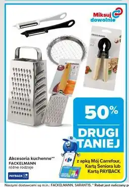 Carrefour Akcesoria kuchenne FACKELMANN oferta