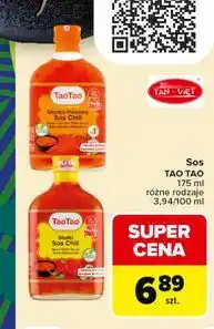 Carrefour Sos TAO TAO 175 ml różne rodzaje 3,94/100 ml oferta