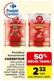 Carrefour Pomidory konserwowe Carrefour oferta