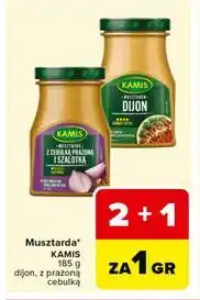 Carrefour Musztarda Kamis (dijon, z estragonem, z cebulką) oferta