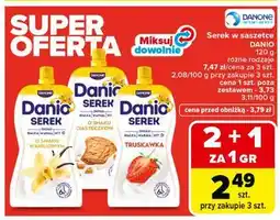 Carrefour Serek w saszetce DANIO oferta