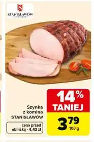 Carrefour Szynka z komina STANISŁAWÓW oferta