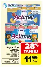 Carrefour Jogurt pitny ACTIMEL oferta