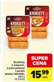 Carrefour Krokiety z pieczarkami i serem / z mięsem MADEJ WRÓBEL oferta