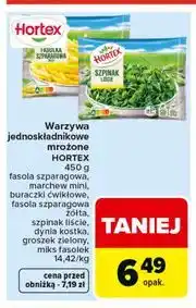 Carrefour Warzywa jednoskładnikowe mrożone HORTEX oferta