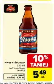 Carrefour Kwas chlebowy RYCERSKI oferta