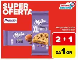 Carrefour Ciastka Milka (wszystkie rodzaje) oferta
