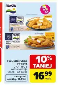 Carrefour Paluszki rybne FROSTA oferta