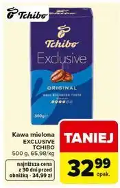 Carrefour Tchibo Exclusive kawa mielona oferta