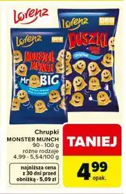 Carrefour Chrupki MONSTER MUNCH Lorenz oferta