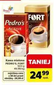 Carrefour Pedro's Active kawa mielona oferta