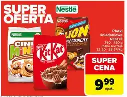 Carrefour Płatki śniadaniowe NESTLE 350-450 g, różne rodzaje oferta