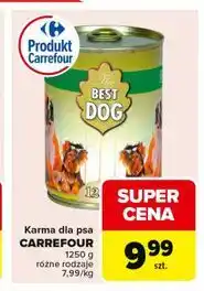 Carrefour Carrefour Best Dog Karma dla psa oferta