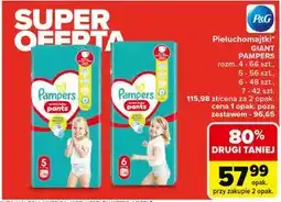 Carrefour Pieluchomajtki GIANT PAMPERS oferta