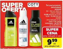 Carrefour Żel pod prysznic, dezodorant ADIDAS oferta