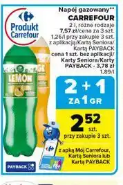 Carrefour Carrefour Lemon napój gazowany (1,5L) oferta