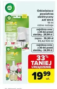 Carrefour Odświeżacz powietrza elektryczny AIR WICK oferta