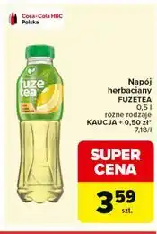 Carrefour Napój herbaciany FUZETEA oferta