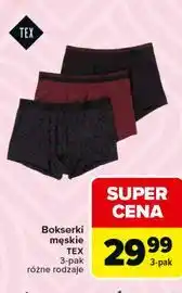 Carrefour Bokserki męskie TEX (3-pack) oferta