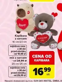 Carrefour Kapibara z sercem oferta