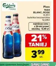 Carrefour Piwo Blanc 1664 oferta