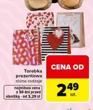 Carrefour Torebka prezentowa oferta