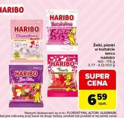 Carrefour Żelki, pianki w kształcie serca HARIBO oferta