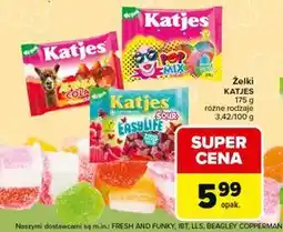 Carrefour Żelki Katjes (Pop Mix, Yoghurt-Gums, Sour Lassly) oferta